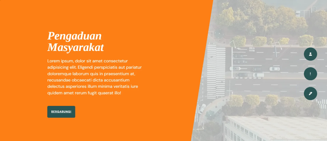Website Pengaduan Masyarakat